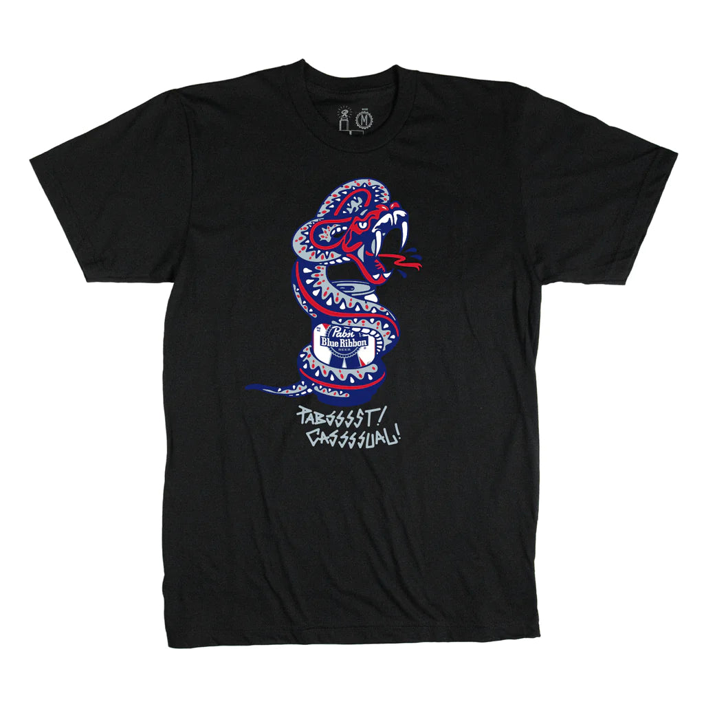 Casual Industrees Pabsst Tee Black