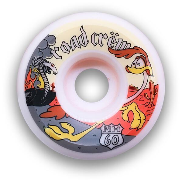 Road Crew Snake Cut Wheels 60mm