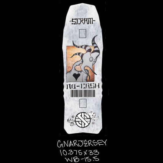 Scram Gnarjersey Deck 10.375
