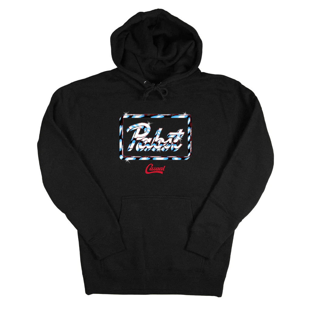 Casual Industrees Chrome Hoodie Black