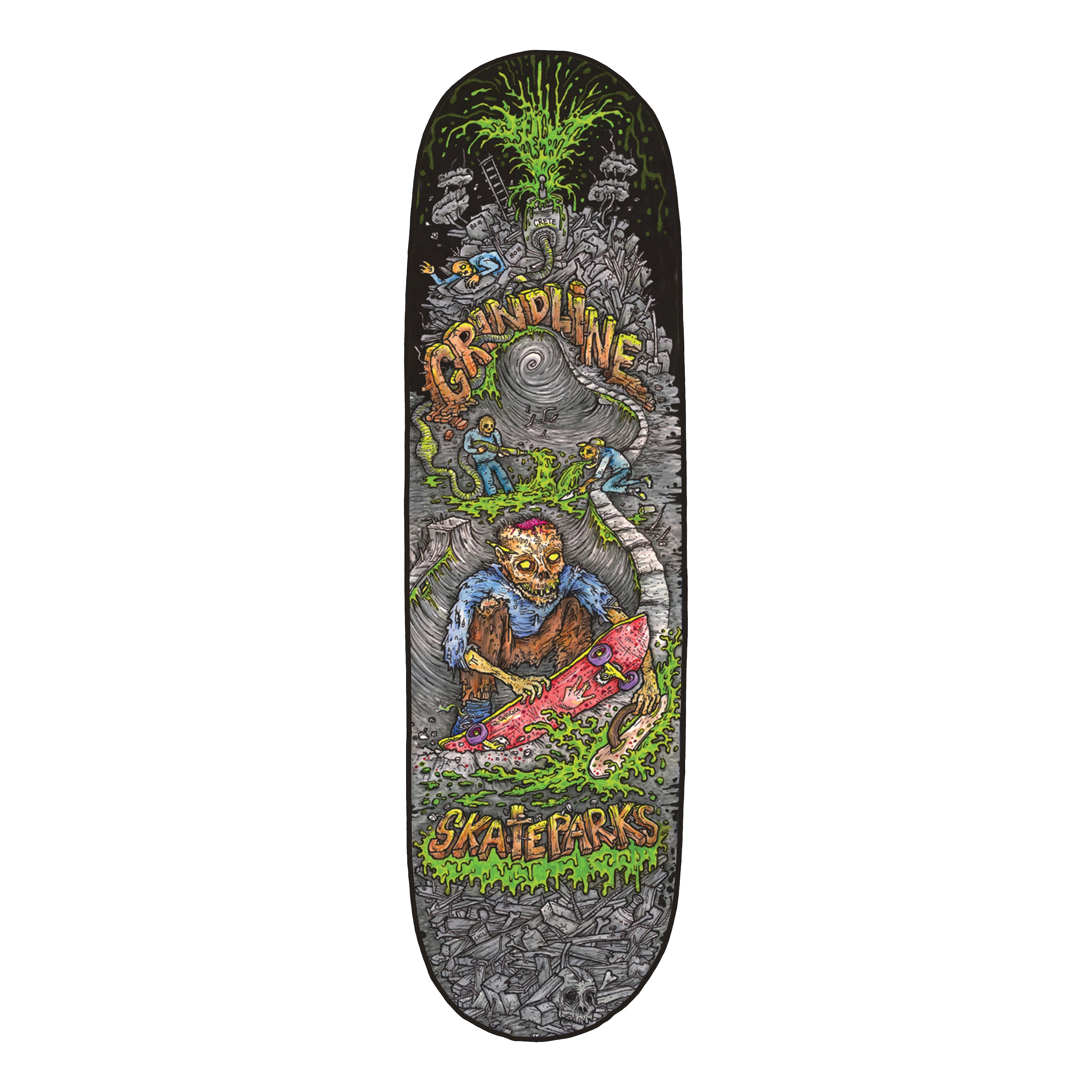 Grindline Quigg Deck Northwest Skateboard Distribution
